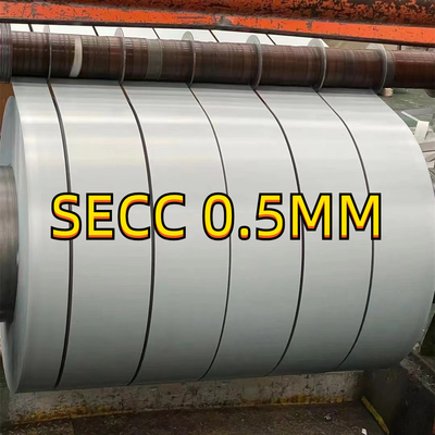 फिल्म SECC रोल के साथ 0.4MM मोटी इलेक्ट्रो जस्ती स्टील का तार शीट