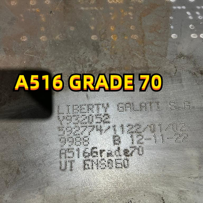 बॉयलर और प्रेशर वेसल स्टील बैफल प्लेट ASTM A516 GR70 16mm