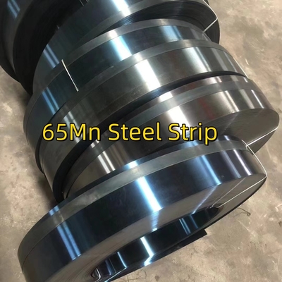 EN10132-4 C67S GB/T1222 65Mn 1.0*16mm स्टील स्ट्रिप तन्यता शक्ति LC उच्च कार्बन स्टील स्ट्रिप सफेद खत्म