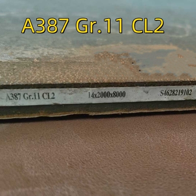 ASME SA387 Gr.11 CL2 16*2000*1000MM बॉयलर और दबाव पोत के लिए स्टील प्लेट