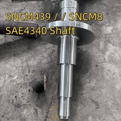 SNCM439 / SNCM8 फोर्ज स्टील शाफ्ट ब्राइट सतह AISI 4340 स्टील 36CrNiMo4 वेलहेड DSA डबल स्टड एडाप्टर
