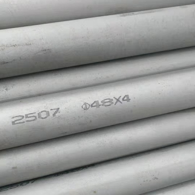 2 इंच SCH40 / 40S  2507 सुपर डुप्लेक्स स्टेनलेस स्टील पाइप ASTM A789 S32750