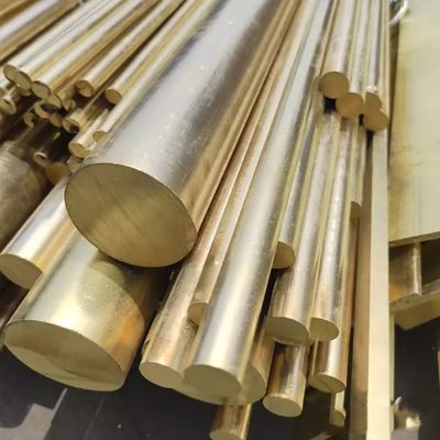 ASTM C27200 CuZn37 CW508L पीतल गोल बार नरम तांबा सामग्री 20*3000mm
