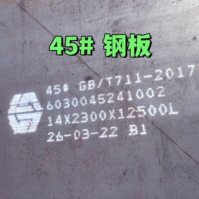 गर्म लुढ़का हुआ ग्रेड S45C 45# SAE1045 Aisi 1045 10 - 200mm कार्बन स्टील प्लेट