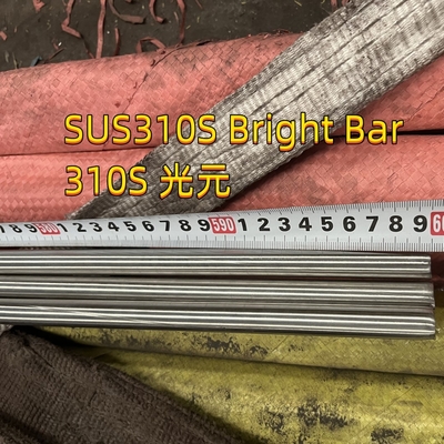 AISI गर्मी प्रतिरोधी स्टेनलेस स्टील बार 310S ASTM A276 DIN1.4310 OD 16MM 4-6M