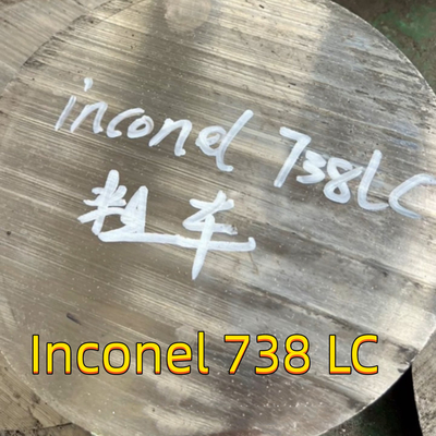 इनकोनेल 738 IN-738LC कोल्ड ड्रॉ राउंड बार उच्च शुद्धता मिश्र धातु OD 25mm 35mm 60mm