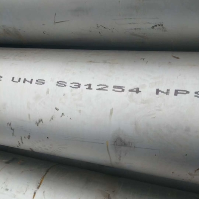 सुपर Austenite 254SMO UNS S313254 स्टेनलेस स्टील सीमलेस ट्यूब 254Smo पाइप