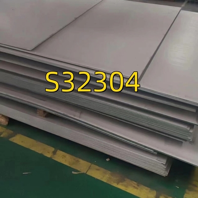 प्लेट ASTM A240 UNS S32304 डुप्लेक्स 2304 आयाम 2*1 मीटर मोटाई 5MM-60MM