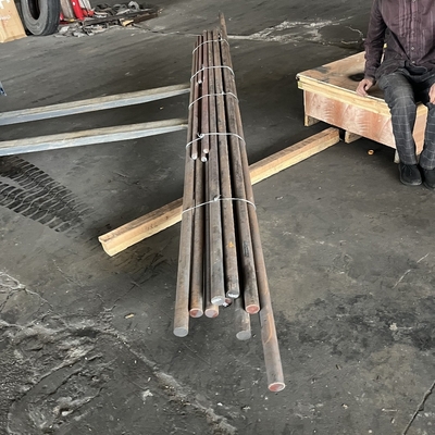 EN 10028 S355J2 गोल बार व्यास 50*6000MM DIN 1.0577 (S355J2+N) ST52-3 मिश्र धातु स्टील बार