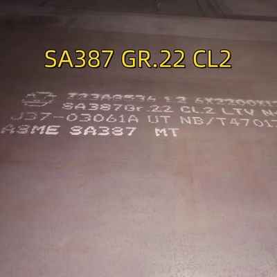 SA387 Gr22 Cl2 गर्म लुढ़का हुआ मिश्र धातु स्टील प्लेट