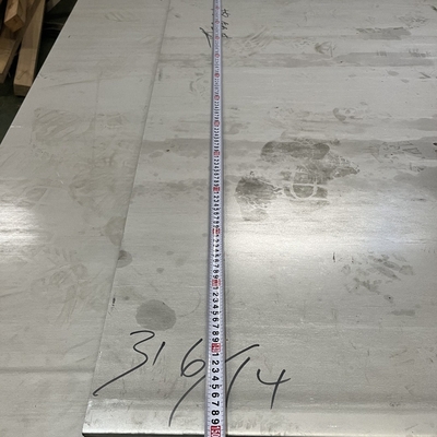 स्टेनलेस स्टील प्लेट का आकारः 4×8×10 मिमी मोटी सामग्री ग्रेडः SS 410 12Cr13 धातु प्लेट