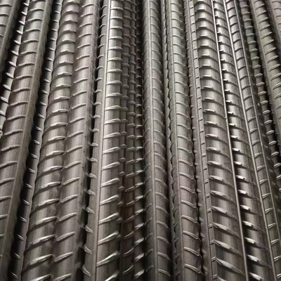 SUS304 DIN1.4301 स्टेनलेस स्टील थ्रेडेड रॉड रिब्ड बार व्यास 16mm लंबाई 6000mm