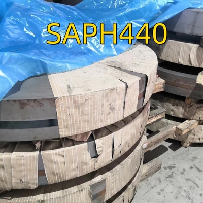 उच्च शक्ति 1.6х1250 JIS G 3141 SAPH440-P गर्म लुढ़का हुआ अचार स्टील कॉइल स्लिटिंग स्ट्रिप