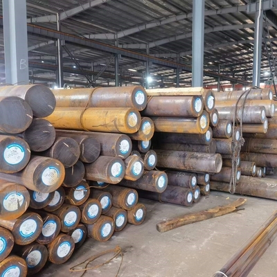 DIN WNr 41Cr4 / 1.7035 40Cr व्यास 250-500 मिमी फोल्ड स्टील गोल बार SCR440 मिश्र धातु बार