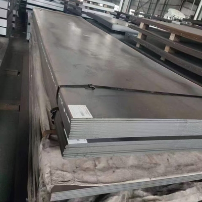 गर्म लुढ़का हुआ प्लेट ग्रेडः 09CrCuSb ND स्टील कॉर्टेन स्टील प्लेट मानकः EN10025-2 आकारः 8MM x 1500MM x 6000MM