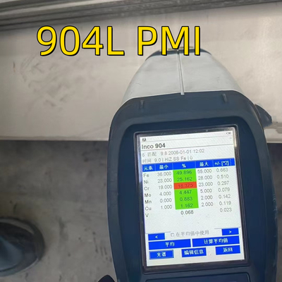 6.0mm 8.0mm 12.0mm UNS N08904 904L स्टेनलेस स्टील प्लेट 904L प्लेट TISCO SS904L प्लेट
