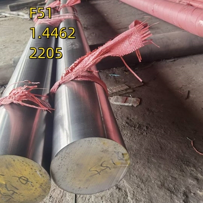 स्टेनलेस स्टील शाफ्ट डुप्लेक्स F51 1.4462 डुप्लेक्स प्रकार F51 1.4462 व्यास 115MM लंबाई 6000MM