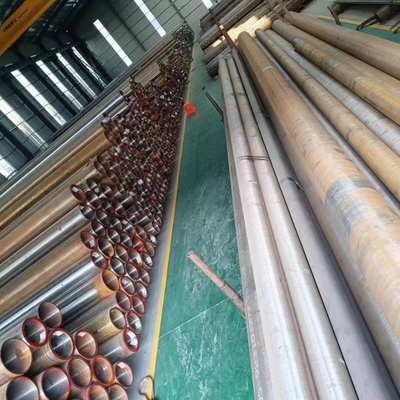 मिश्र धातु सीमलेस स्टील पाइप 48x5mm ASTM A-335 ग्रेड T5 P5 Sch40 ASME B36.10M L = 6000mm