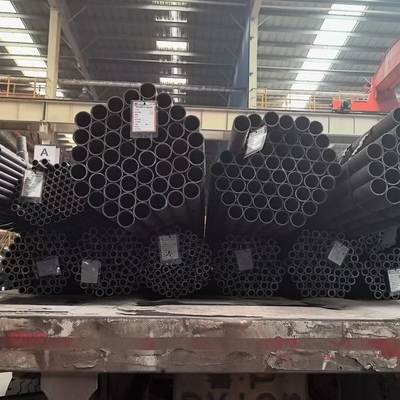 मिश्र धातु सीमलेस स्टील पाइप 48x5mm ASTM A-335 ग्रेड T5 P5 Sch40 ASME B36.10M L = 6000mm