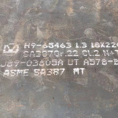 SA387 Gr.11 CL.2 LTV N+T स्टील प्लेट ASME SA387 बॉयलर प्लेट गर्म लुढ़का हुआ ASME SA387
