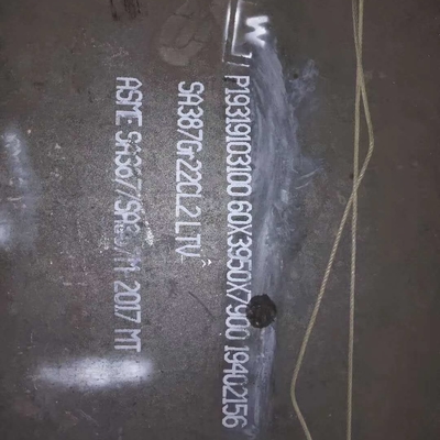 SA387 Gr.11 CL.2 LTV N+T स्टील प्लेट ASME SA387 बॉयलर प्लेट गर्म लुढ़का हुआ ASME SA387