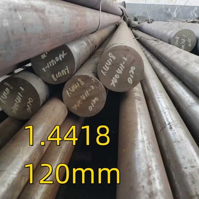 DIN 1.4418 X4CrNiMo16-5-1 S165M गर्म लुढ़का हुआ स्टेनलेस स्टील गोल बार 120 मिमी