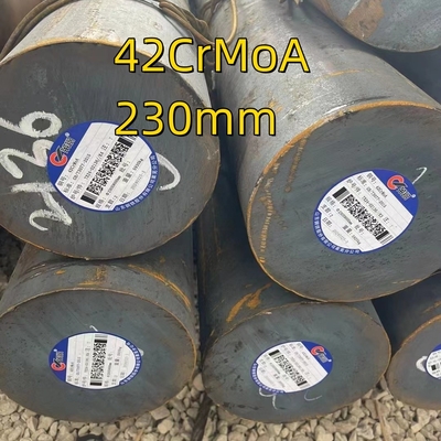 फोर्ज स्टील 42CrMoA OD 14 " 360MM पिन पुलर मुख्य स्टील गोल रॉड सतह मशीनीकृत पीस