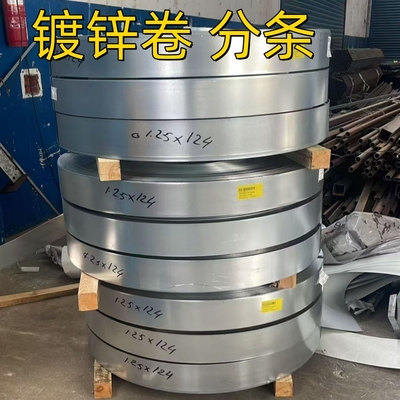 DX51D Z275 G90 1.0x1500 1.5x1500 क्रोमिक एसिड गर्म डुबकी जस्ती स्टील रोल पट्टी