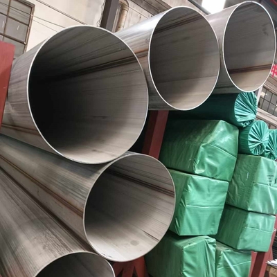 स्टेनलेस स्टील वेल्डेड ट्यूब 14", CON COSTURA, ASME B36.19M, SCH 10, BE, ASTM A312 GR. TP304