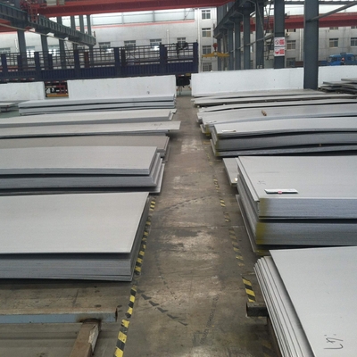 2000 मिमी चौड़ाई 304 S30408 1.4301 गर्म लुढ़का हुआ ASTM A240 स्टेनलेस स्टील प्लेट NO.1 खत्म