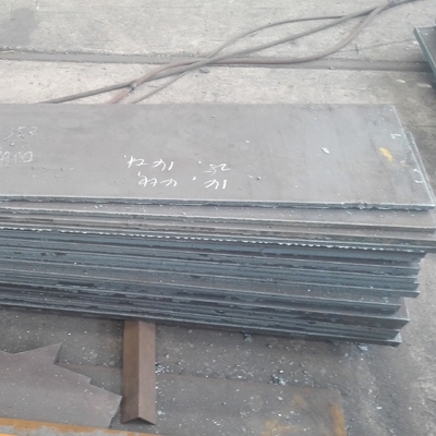 Q345B गर्म लुढ़का हुआ कम मिश्र धातु कार्बन स्टील प्लेट S355JR 100*2500MM गर्म लुढ़का हुआ स्टील प्लेट