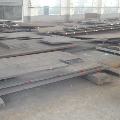 Q345B गर्म लुढ़का हुआ कम मिश्र धातु कार्बन स्टील प्लेट S355JR 100*2500MM गर्म लुढ़का हुआ स्टील प्लेट