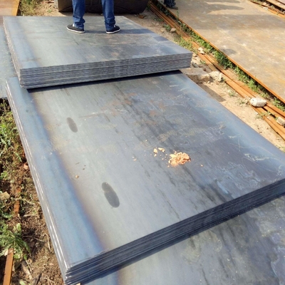 कार्बन स्ट्रक्चरल स्टील शीट S355J2 +N गर्म लुढ़का हुआ कार्बन स्टील शीट Q355ND 200MM