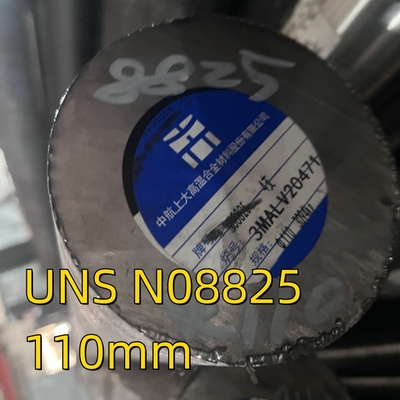 UNS N08825 स्टेनलेस स्टील गोल बार निकेल मिश्र धातु 825 ब्राइट शाफ्ट रॉड Incoloy 825 सामग्री गुण