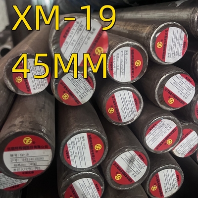 ASTM A182 XM-19 स्टील गोल बार गर्म लुढ़का हुआ 45 मिमी UNS S20910 XM-19 ठोस