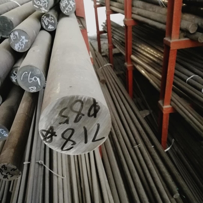 GH4169 UNS N07718 Inconel 718 उच्च तापमान मिश्र धातु दौर रॉड ब्लैक और चमकदार सतह