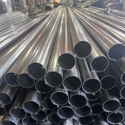 कार मफलर 0.3-3 मिमी मोटाई के लिए एआईएसआई 409 स्टेनलेस स्टील वेल्डेड पाइप