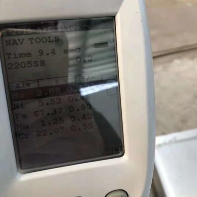 F51 डुप्लेक्स 2205 स्टेनलेस स्टील प्लेट S32205 डुप्लेक्स मिश्र धातु सामग्री तकनीकी डेटा शीट के साथ