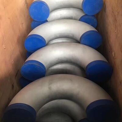 एवेस्टा में एल्बो 45SM लॉन्ग रेडियस 254SMO 10 "Sch-40 BW S31254 स्टेनलेस स्टील इब्लो