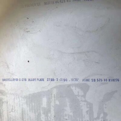 ASME SB-575 UNS N10276 हैस्टेलॉय मिश्र धातु C-276 प्लेट 3*1220*2440MM