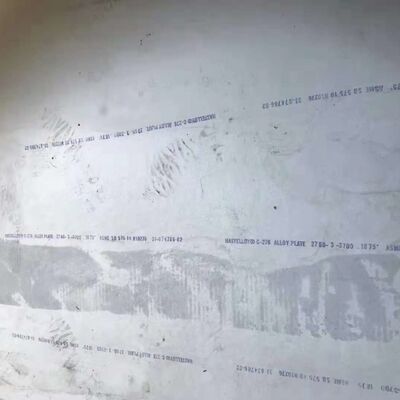 ASME SB-575 UNS N10276 हैस्टेलॉय मिश्र धातु C-276 प्लेट 3*1220*2440MM