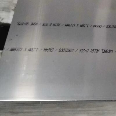 ASME SB-575 UNS N10276 हैस्टेलॉय मिश्र धातु C-276 प्लेट 3*1220*2440MM