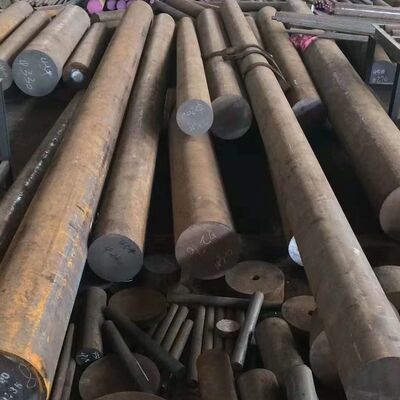 उच्च कार्बन EN 1.4021 / DIN X20Cr13 / AISI 420 स्टेनलेस स्टील गोल बार गर्म लुढ़का हुआ काला सतह