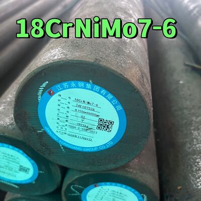 गर्म लुढ़का हुआ 18Crnimo7-6 समकक्ष 1.6587 18NCD6 मिश्र धातु स्टील गोल बार 105MM नरम एनील्ड