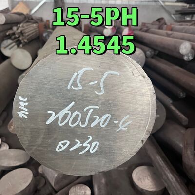15-5PH UNS S15500 स्टेनलेस स्टील गोल बार AMS 5659 H1025 गर्मी उपचार 6-300mm के लिए एयरोस्पेस