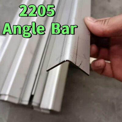 2205 Duplex Stainless Steel Angle Bar 60*60*6 Hot Rolled Bending 1.4462 Angle Bar  for Marine Structure