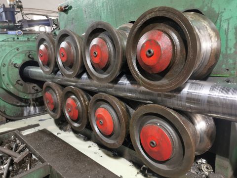 34CrNiMo6+QT मिश्र धातु संरचना स्टील बार रॉड एनील्ड ओडी 55mm 6M लंबाई 5