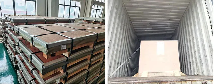 1/4'6.35mm 6mm 2205 डुप्लेक्स स्टेनलेस स्टील प्लेट IN 4'X10' S31803 S32205 4